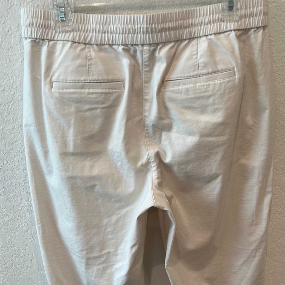 Talbots White Chinos Relaxed Fit Cotton Blend - Picture 8 of 11